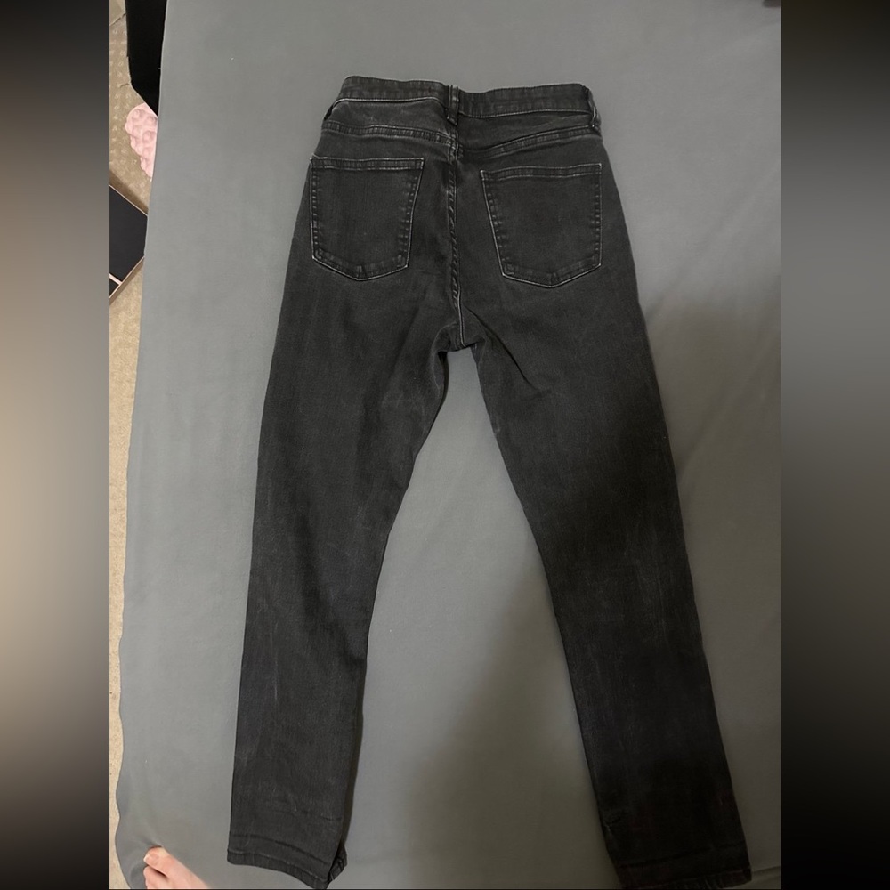 Uniqlo black skinny jeans
